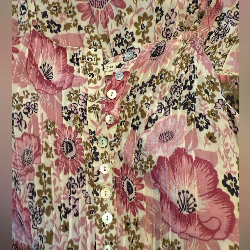 Spell and The Gypsy Desert Daisy Maxi Dress in Floral Lilac Crochet - Picture 9 of 11